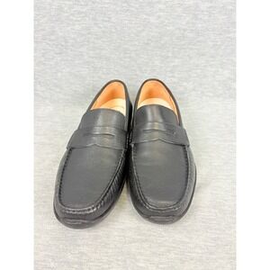 Samuel Hubbard Free Spirit for Him Loafers Mens 11.5Black Leather Penny Drivers